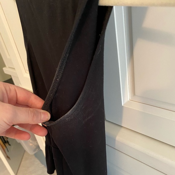 Black and White Stripe Teacup Dress - Picture 6 of 6